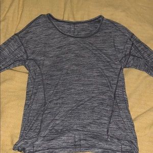 lulu lemon grey longsleeve